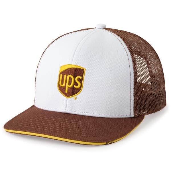 United Parcel Service Brown Bill Accent Trucker Cap UPS