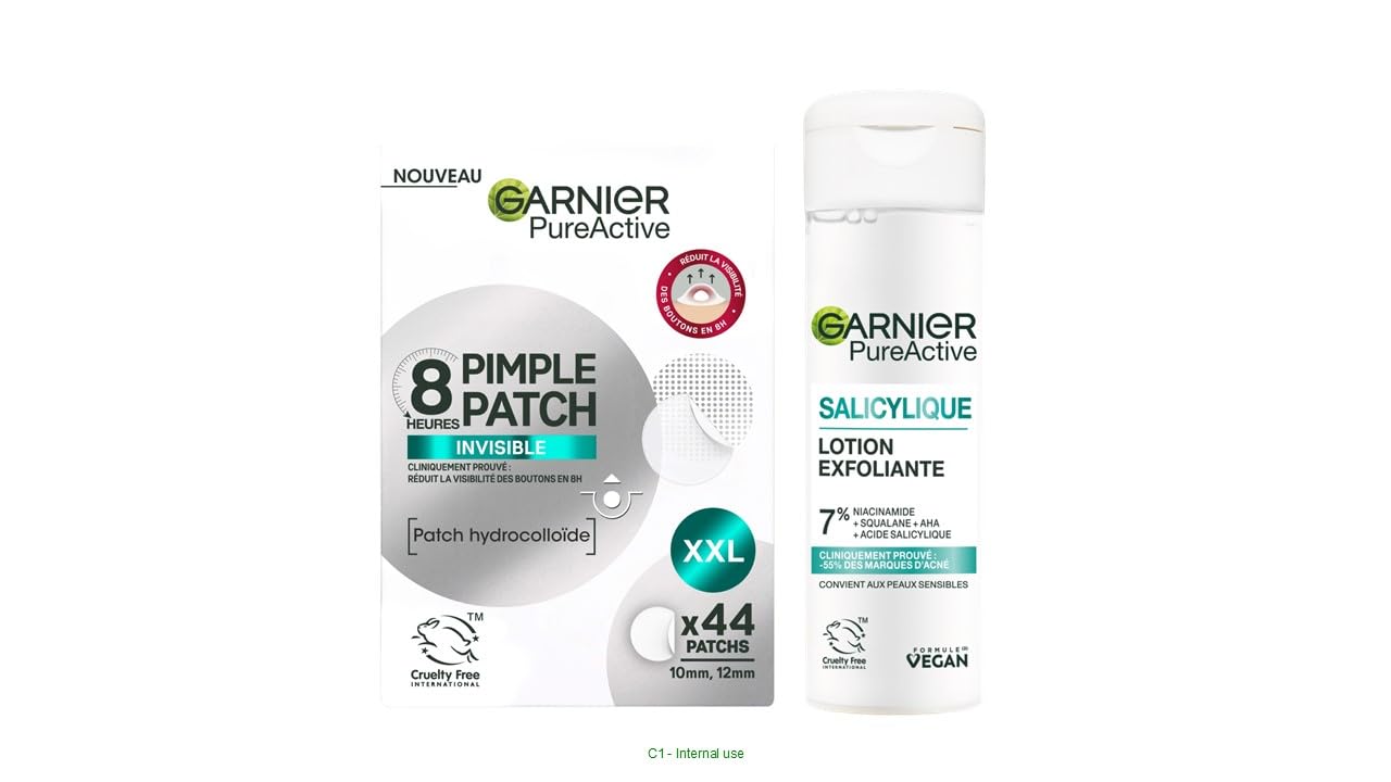 Soin exfoliant visage Garnier Pure Active pour réduire marques d'acné - 7