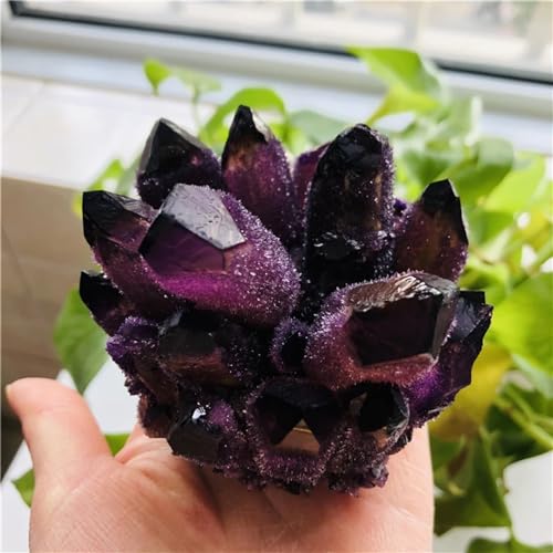 Cuarzo fantasma violeta de 300-400g MDBJTCYZN para coleccionistas 3