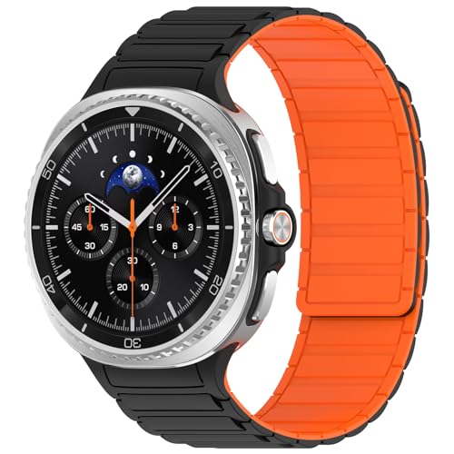 AISPORTS Samsung Galaxy Watch 8/8 �N���V�b�N�o���h �V���R�� �\�t�g �t���L�V�u�� �V���R�� �u���X���b�g �X�|�[�c ���X�g�o���h �����p�o���h Samsung Galaxy Watch 8 (40mm/44mm)/8 C