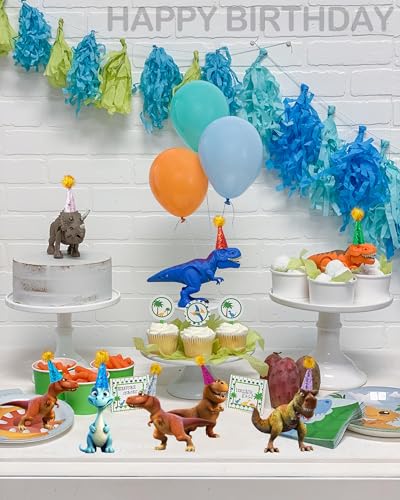 YUEXNKO Kleine Party Kegel Hut, 10 Stück Party Kegel Hat, Partyhut Kegel, Geburtstag Partyhüt Deko, Bunt Partyhut Dekoration, Kegel Hut Geburtstag mit Glitzer Pompons