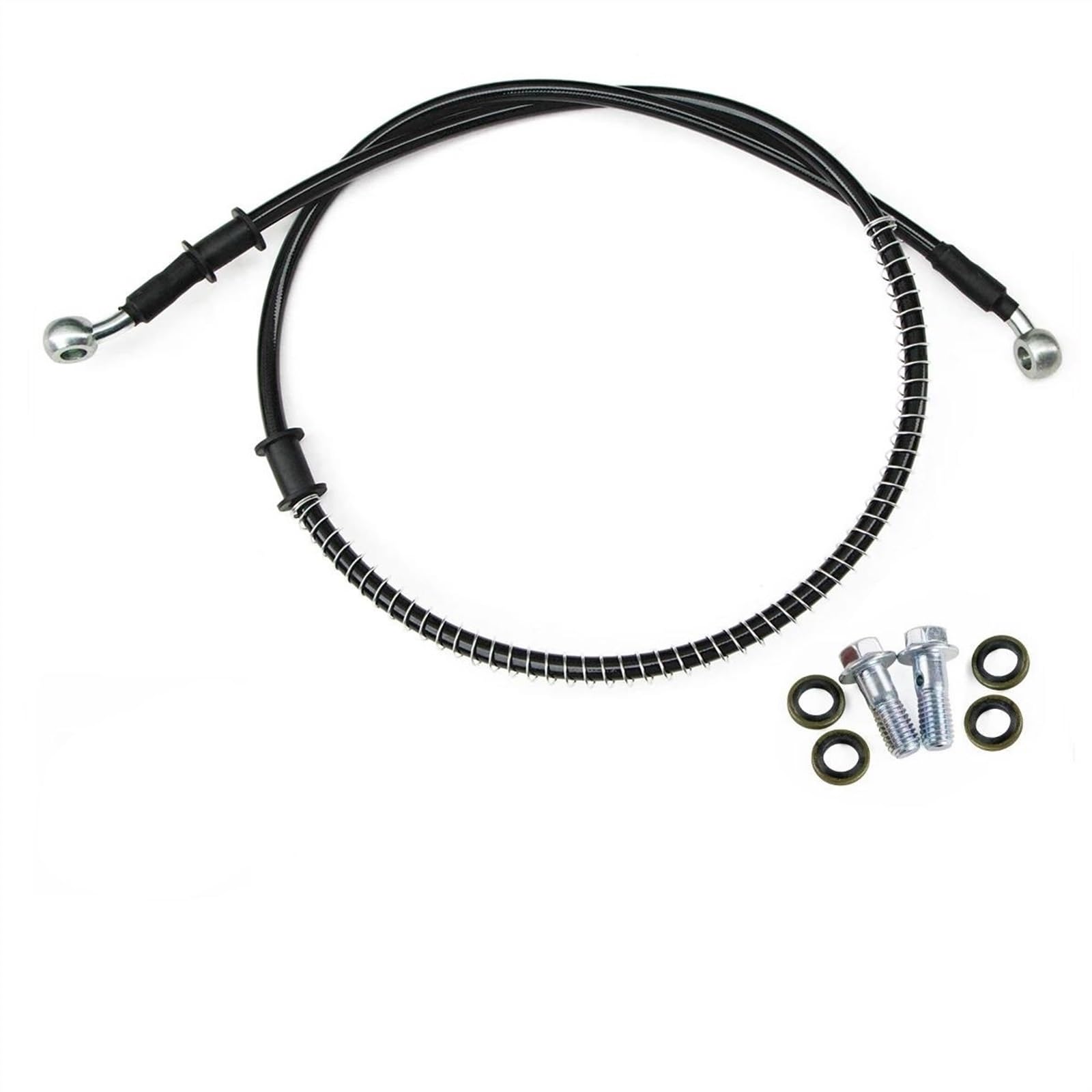 Motorbike Part Universal Motorcycle Hydraulic Brake Hoses Clutch Oil Tubes Pipes 1400mm/140cm M8 28°-28°