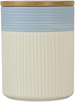 Vista 5 de 10 Strawberry Street - Juego de 3 botes de cocina Luca Ombre, azul mate/blanco con relieve