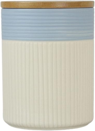 Miniatura 5 de 10 Strawberry Street Luca Ombre - Juego de recipientes de 3 piezas en relieve azul mateblanco