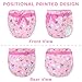 Littleforbig Silky Adult Ribbon Omutsu Diaper Wrap Cover Washable Adjustable Reusable Waterproof - Baby Usagi & Bella Pattern M