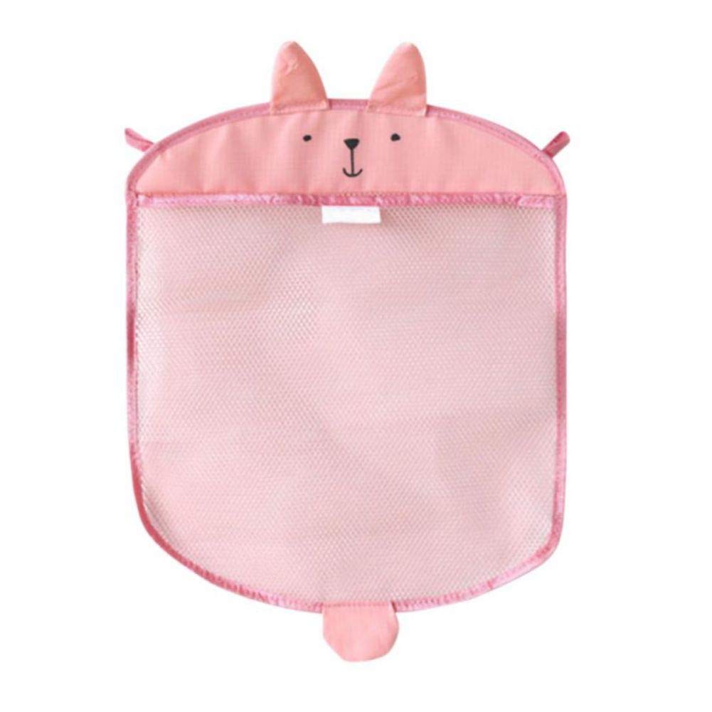 Adral Toddler Baby Mesh Bath Toy Organizer Shower Caddy with Hooked