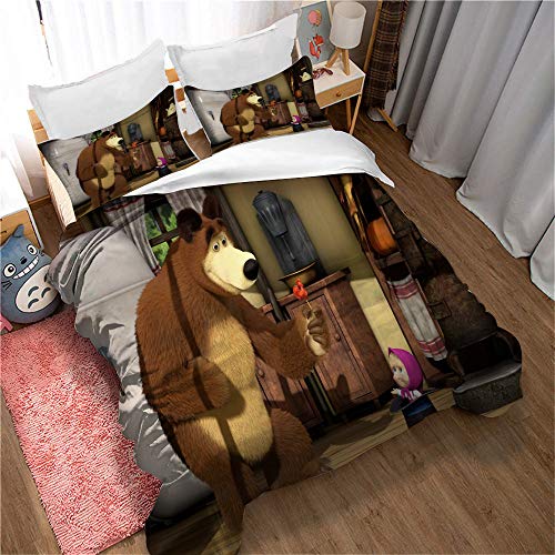 Ste-X Personenbettwäscheset Mit Bettbezug Aus Mikrofaser Und...