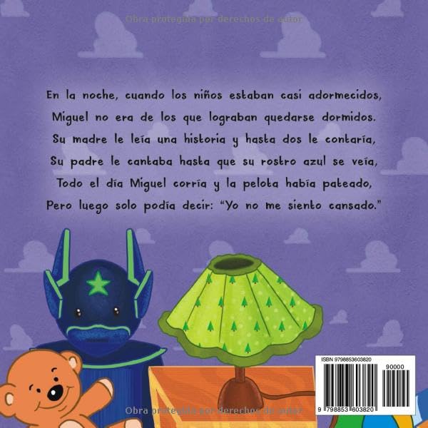 Miniatura 2 de No quiero dormir Cuento para Dormir, Enseñar a los niños la importancia del sueño, Libros para niños - Spanish books for kids. (Spanish childrens