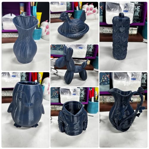 Image of iSANMATE Navy Blue PETG HF Filament 1.75mm 50-400mm /s 1KG Rapid for Bambu