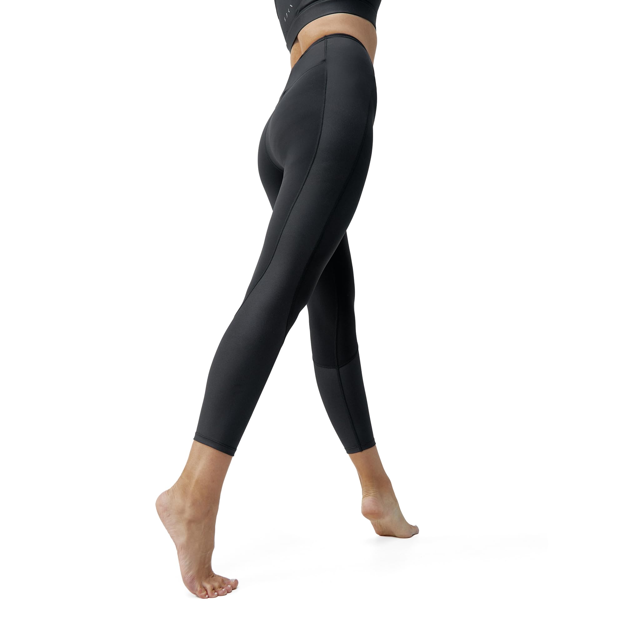 Born Leggings Luana da donna, a vita alta, per allenamento di prestazioni, corsa a piedi, allenamento, leggings da Athleisure 7/8 a vita alta