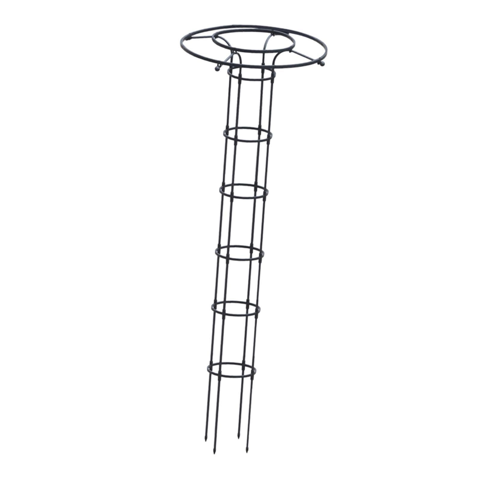 Baoblaze Supporto per Piante in Vaso con Traliccio per Da Giardino/gabbia di Supporto per Fiori Da Esterno Multifunzione/struttura Rampicante per Pian (Altezza 210 cm)
