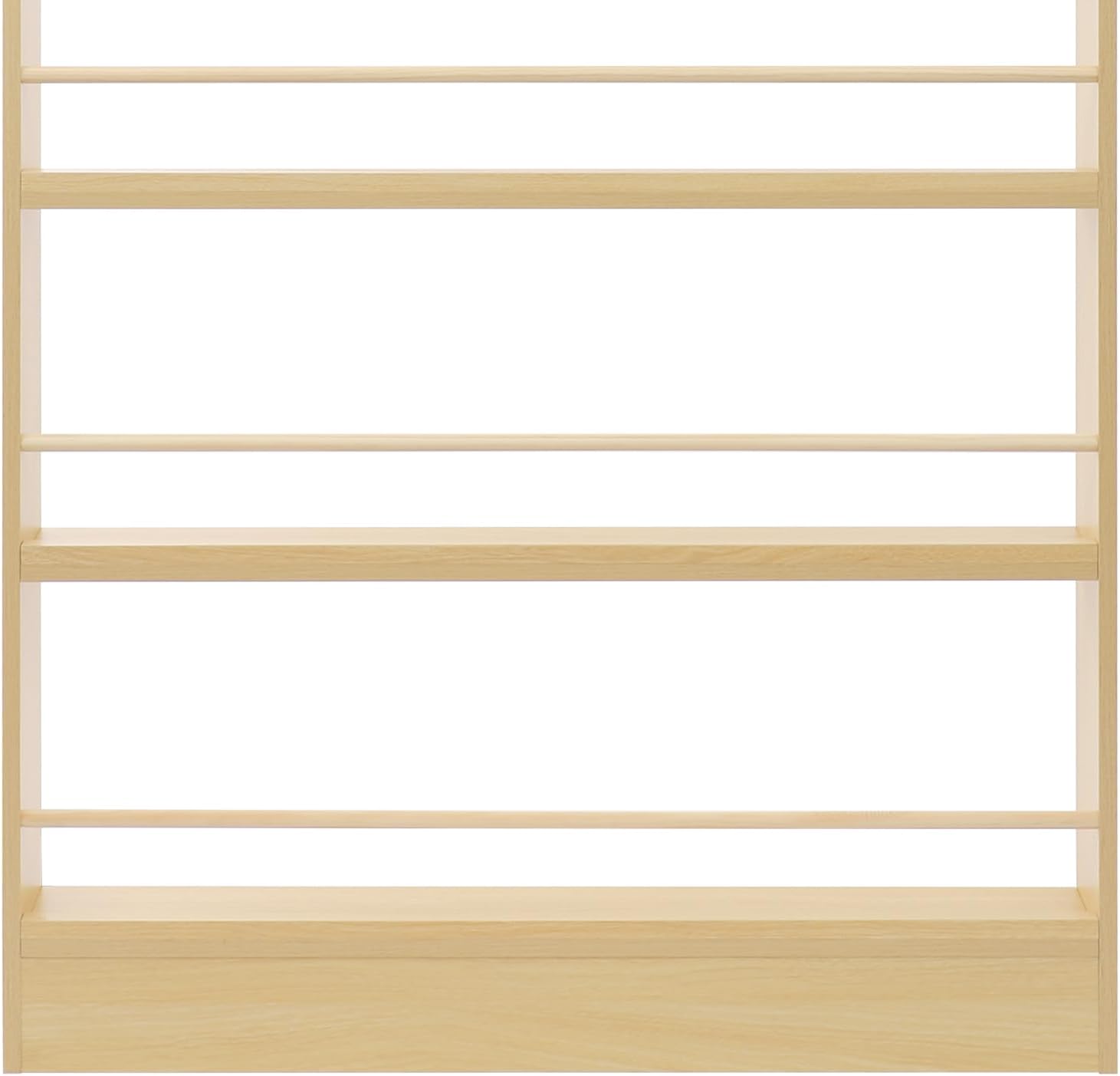 Behind Door Bookshelf,Space-Saving Wooden Book Display Shelves with Pegboard and Hooks,Behind The Door Storage Cabinet for Living Room Study Room Lounge Store, 35.43×3.94×70.08in (Log+Black)
