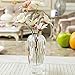 Donoucls Mini Flower/Bud Crystal Vase Decorative Vases for Home or Wedding - Outline Dimensions 2.4
