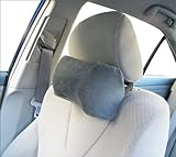 Car Neck Pillow (Soft Version)- Neck Pillow; Car Pillow; Memory Foam Neck Pillow; Neck Rest Pillow; Car Neck Pillow (Color: Grey)