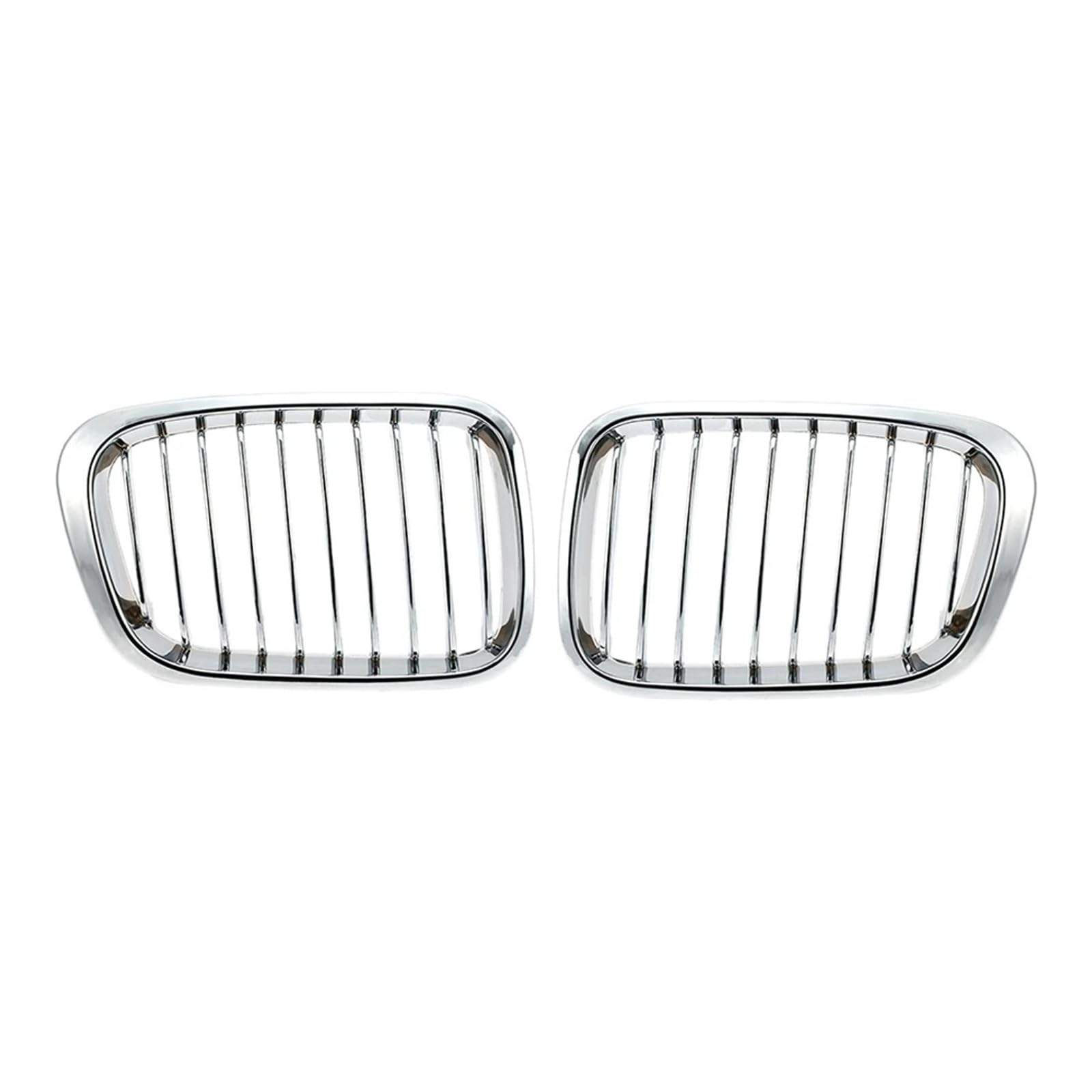 Calandre avant chrome BMW E46 pour remplacer une grille de capot usée - 7