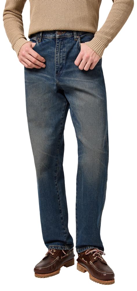 Wrangler Men's Frontier Jeans, Sunlight Indigo, 31 W/30 L