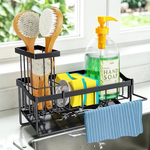 PKBD Self-Draining Sink Caddy, Black