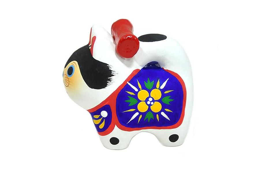 FROM JAPAN公式アカウント01  犬張子と玩具 洋画　SM特注額縁 Amazon.co.jp: 縁起物 犬張子 1号 : ホーム＆キッチン