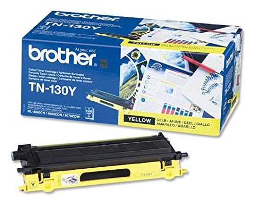 Brother Toner encre tn130y recharge jaune pour imprimer vos dossiers