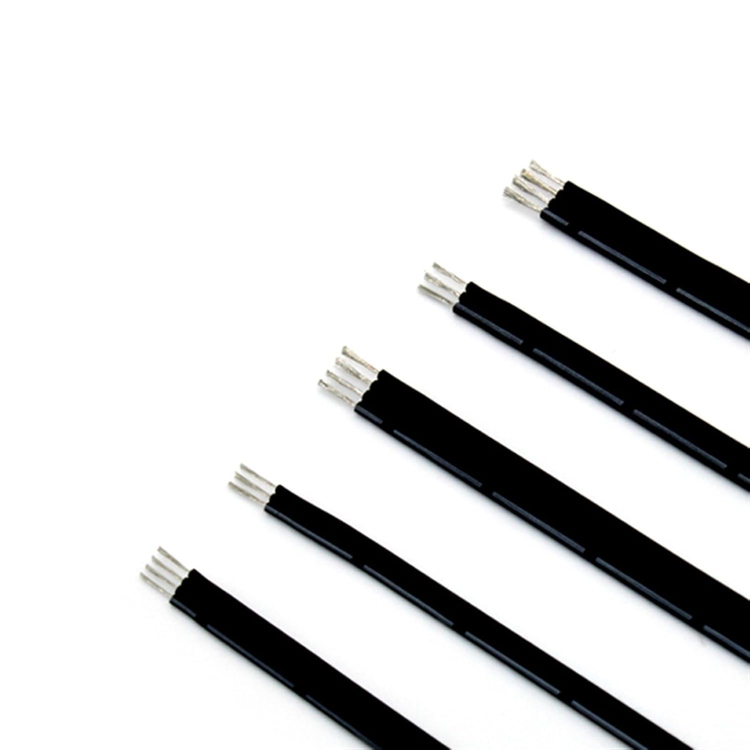Cable de par trenzado apantallado, Cable de silicona 10 metros, alta temperatura multinúcleo 2P a 8P 20AWG a 30AWG(20 Awg,4p 10 meters)