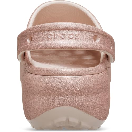 Image of Crocs Women's Classic Platform Glitter Clog