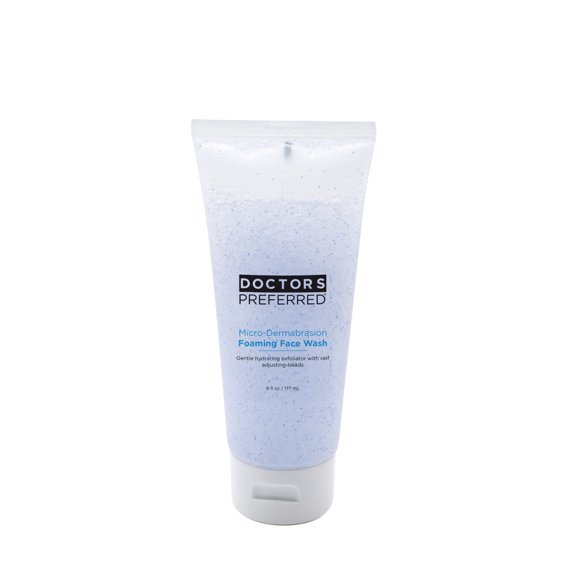 Cleanse and Gently Exfoliate Dull Skin, Revealing Healthier More Radiant Skin With Doctors Preferred Micro-Dermabrasion Exfoliating Face Wash | Self-Adjusting Beads, Gentle Enough For Daily Use | 6 oz (2 Month Supply)