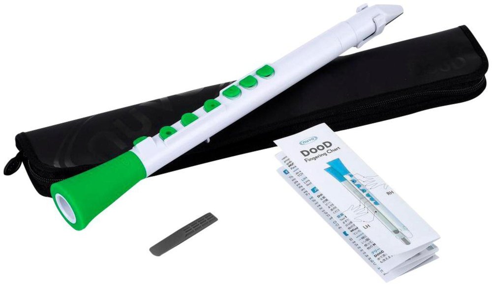 Dood 2.0 Student Clarinet, White/Green