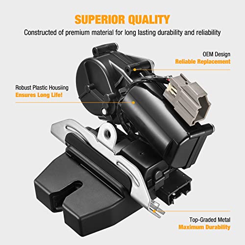 Image of SYERAL Trunk Latch Lock Actuator 931-273 Compatible with Ford Edge Escape Expedition Explorer Aviator, Compatible with Lincoln Corsair MKX Nautilus Navigator