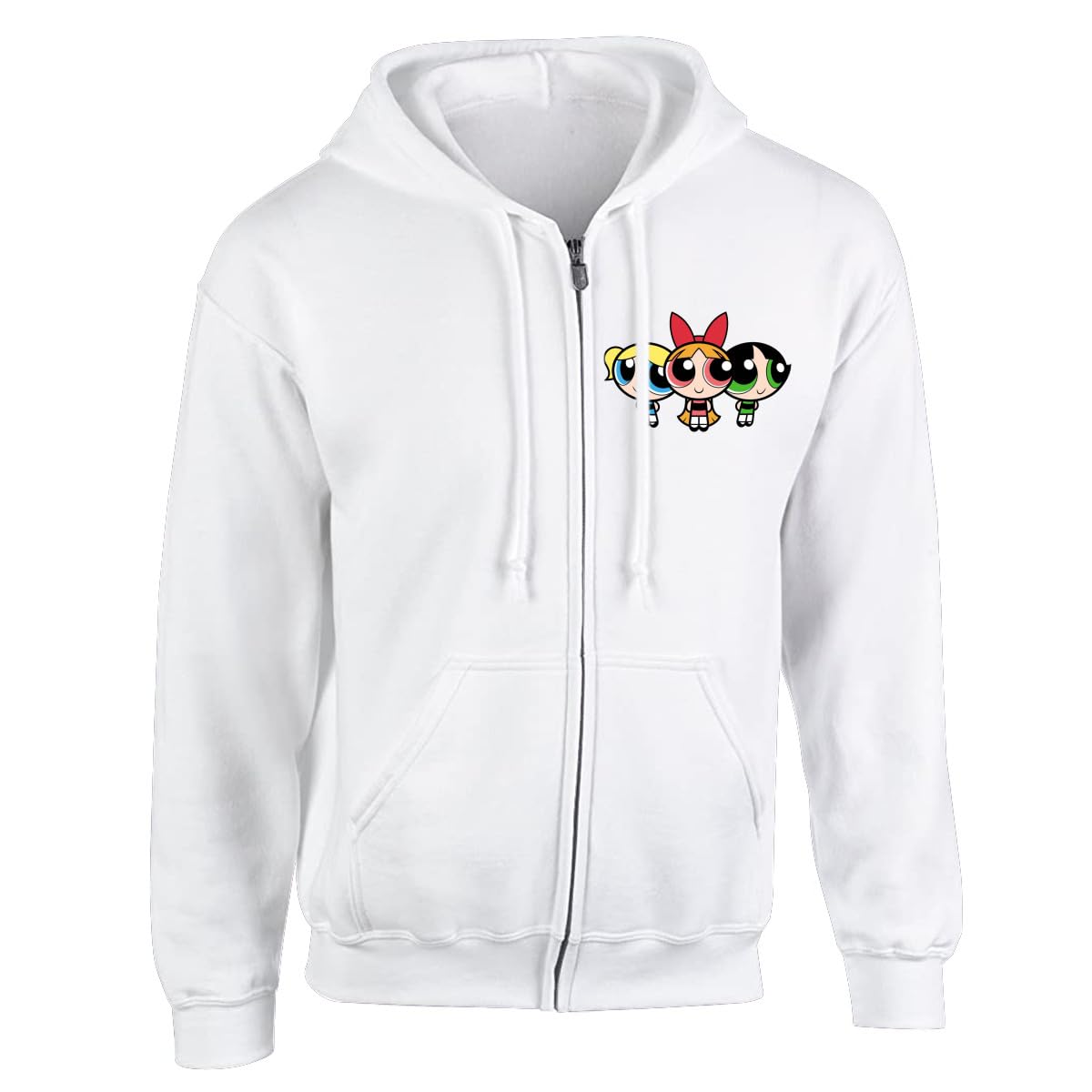 Amazon.co.jp: パワーパフガールズ パーカー メンズ ジップアップ