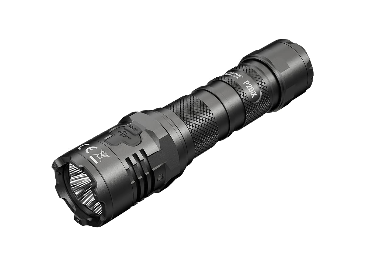Flashlight Precise SERIES/4000 LUMENS P20IX NITECORE, Noir
