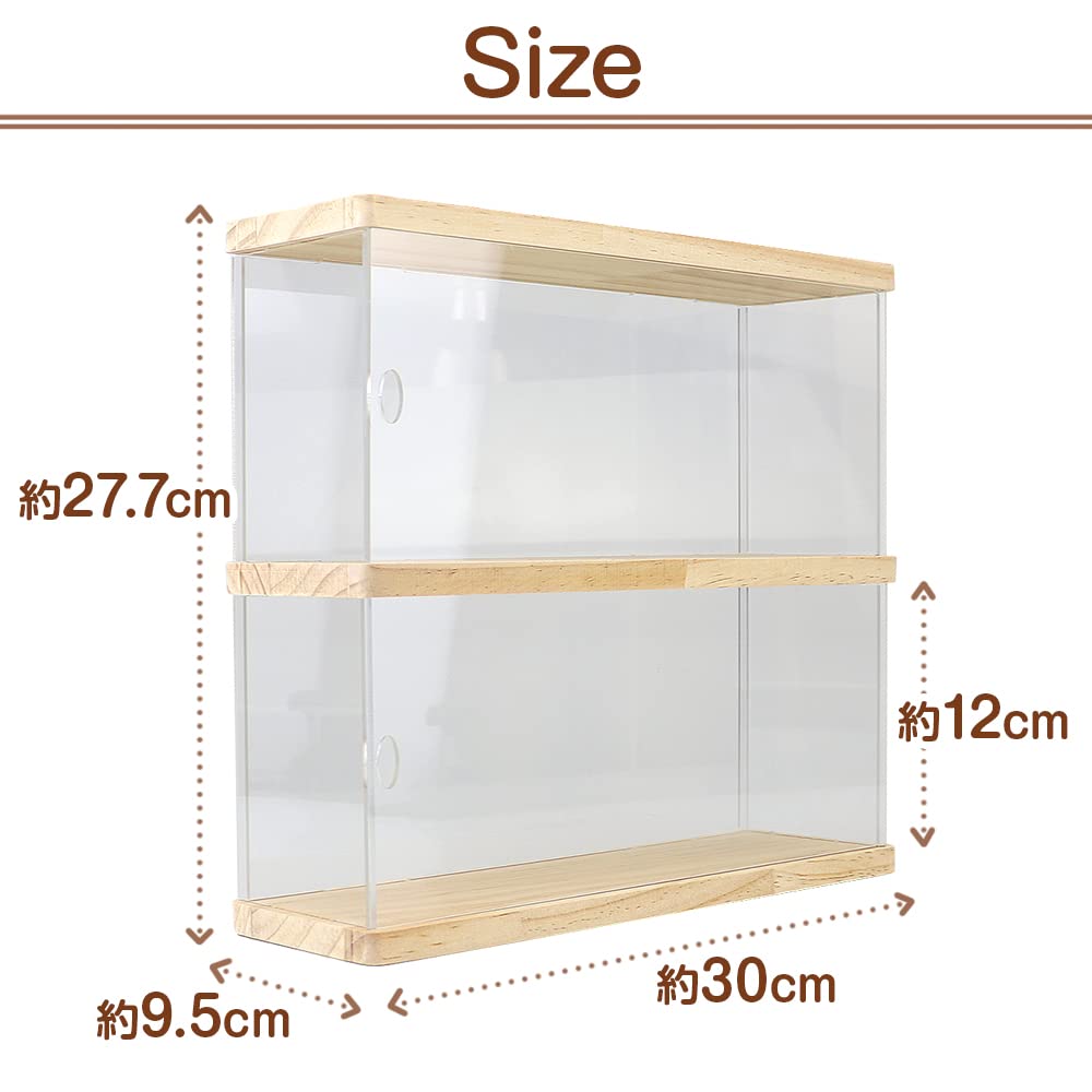 未使用 コレクションケース 木製 約30cm x 20cm 61tqFMa57RL._AC_UL210_SR210,