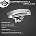Gledewen Exterior Door Handle Driver Side Left with Key Hole | for 2003-2009 Nissan 350Z | Replaces# 80607-CD41E, 80607-CD40B, 80607-CD40E, 80607-CD41D