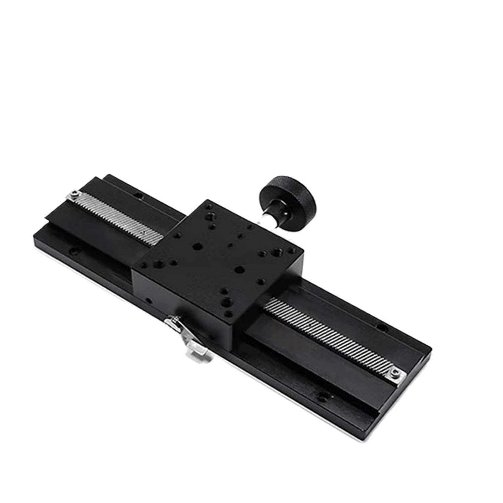 IGNVXMGKP LWX60 L=100-500mm Dovetail Groove Linear Fine Sliding Table Manual Displacement Stage Long Stroke Trimming Platform(500mm)