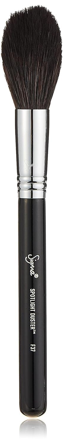 Sponsored Ad – Sigma Beauty F37 Spotlight Duster – Fluffy Tool for Delicate Highlight Application – Tapered Design – Vegan, Hypoallergenic, Synthetic Makeup Tool