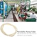 BPT Peristaltic Pump Tube, Peristaltic Pump Tube Air Hose Pipe, Flexible for Testing Products Accessories 3 x 5mm, Air Tool Hoses (1m / 3.3ft)