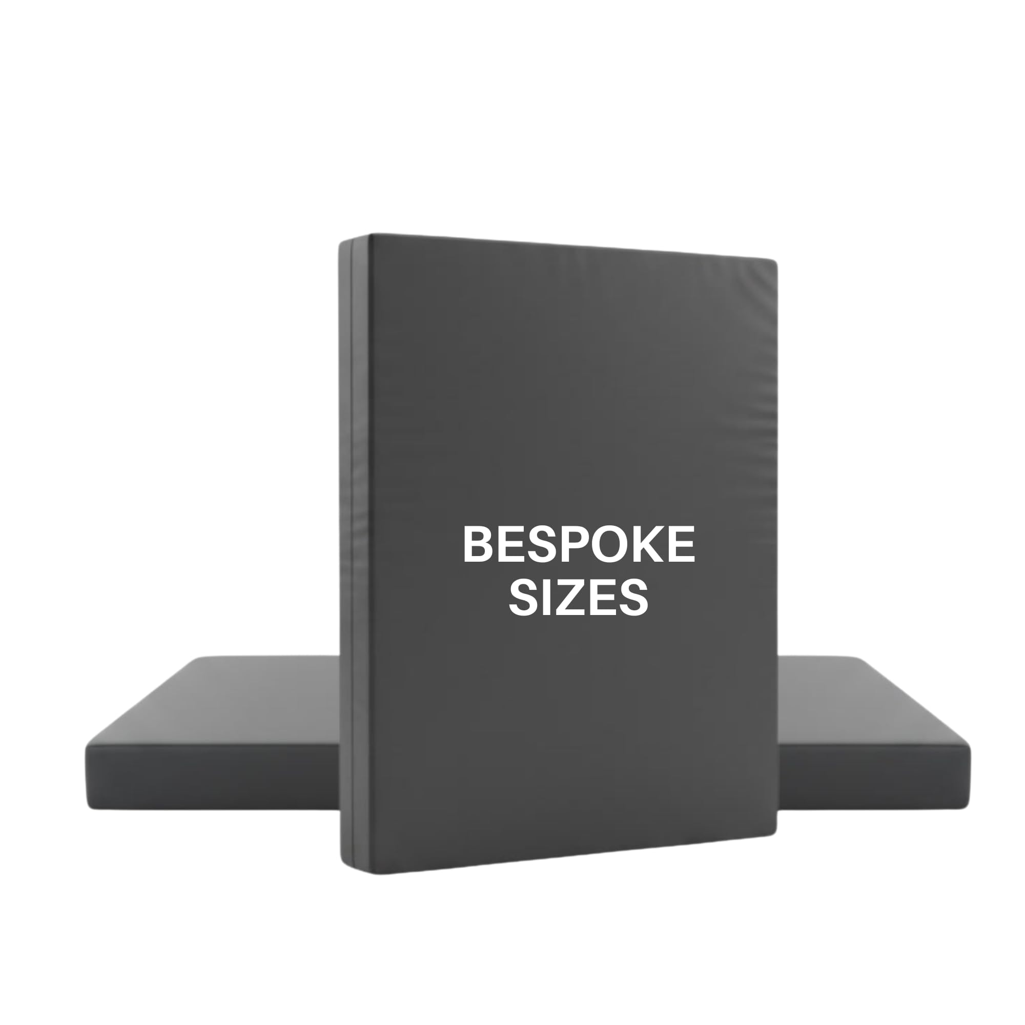 Custom Made Crash Mats Bespoke Gym Mats for Landing, Tumbling, Falling, Crashing Yoga Exercise Light Grey, 9cm Thick