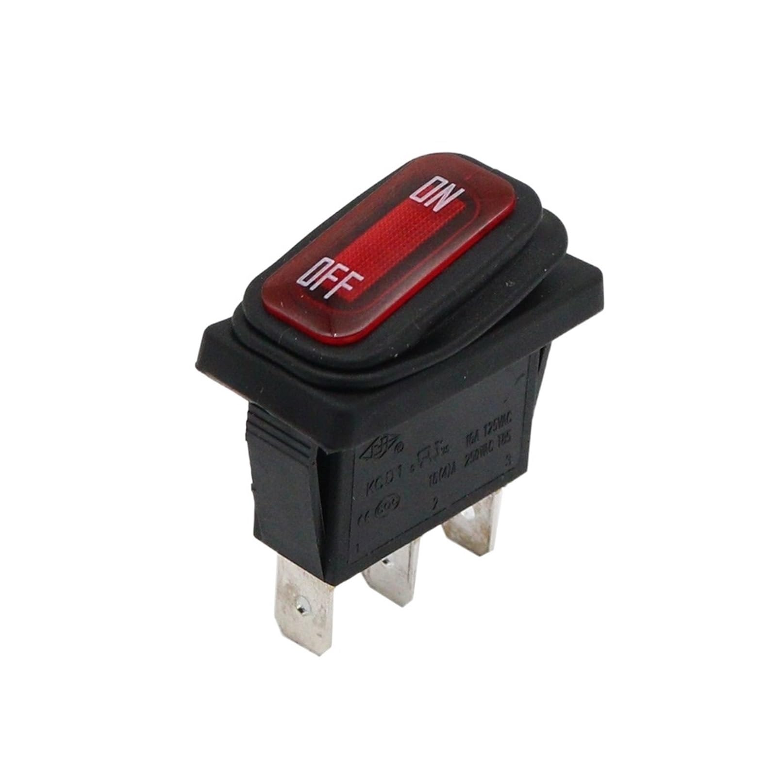 Interrupteur KCD3 étanche 15A 250V protection contre humidité et poussière pour moteur