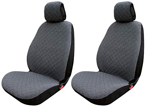 Couvre-sièges de voiture en tissu Pedro gris CORA Espression Restyle taille moyenne 000129562