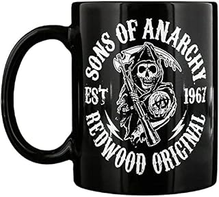 Sons of Anarchy Mug for Tea Sons of Anarchy Coffee Redwood Black Mug
