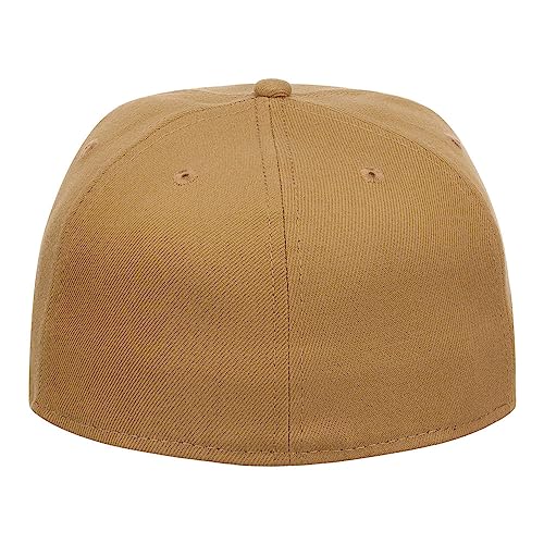 Image of Lids Blank Premium Full Court w /Colored Under Visor Fitted Cap