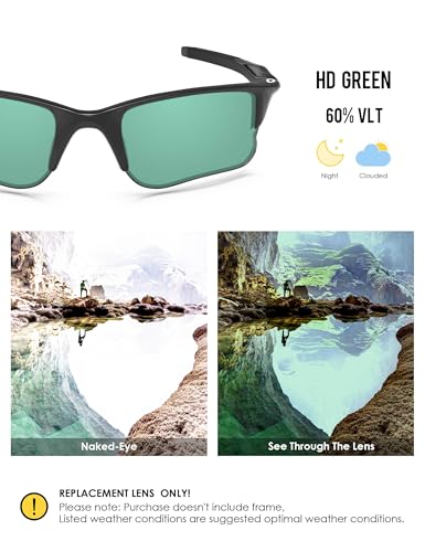 Image of BLAZERBUCK Replacement Lenses & Sock Kit for Oakley Half Jacket 2.0 XL OO9154 Sunglass
