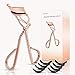 Produktbild BESTOPE Wimpernzange aus Edelstahl mit 8 Ersatz Silikonpads & Wimpernformer Make up Tool für geschwungene Wimpern Eyelash Curler