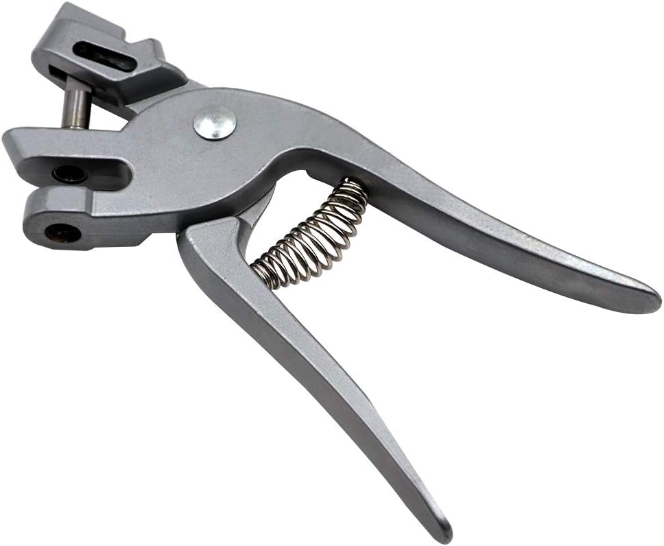 Pig Punch Ear Hole Clamp Cattle Sheep Goat Ear Marking Applicator Canal