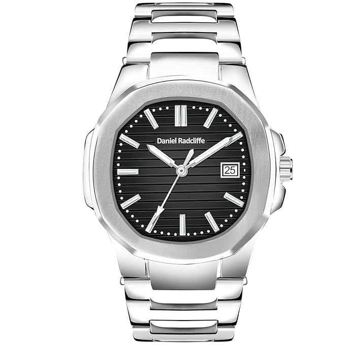 EVRGLOW Stainless Steel Chain Analog Wrist Watch for Men Boys (Blue/Black/Green/White Dial) DRM-20 (Black) (B0D4LRRWVY) Amazon Price History, Amazon Price Tracker