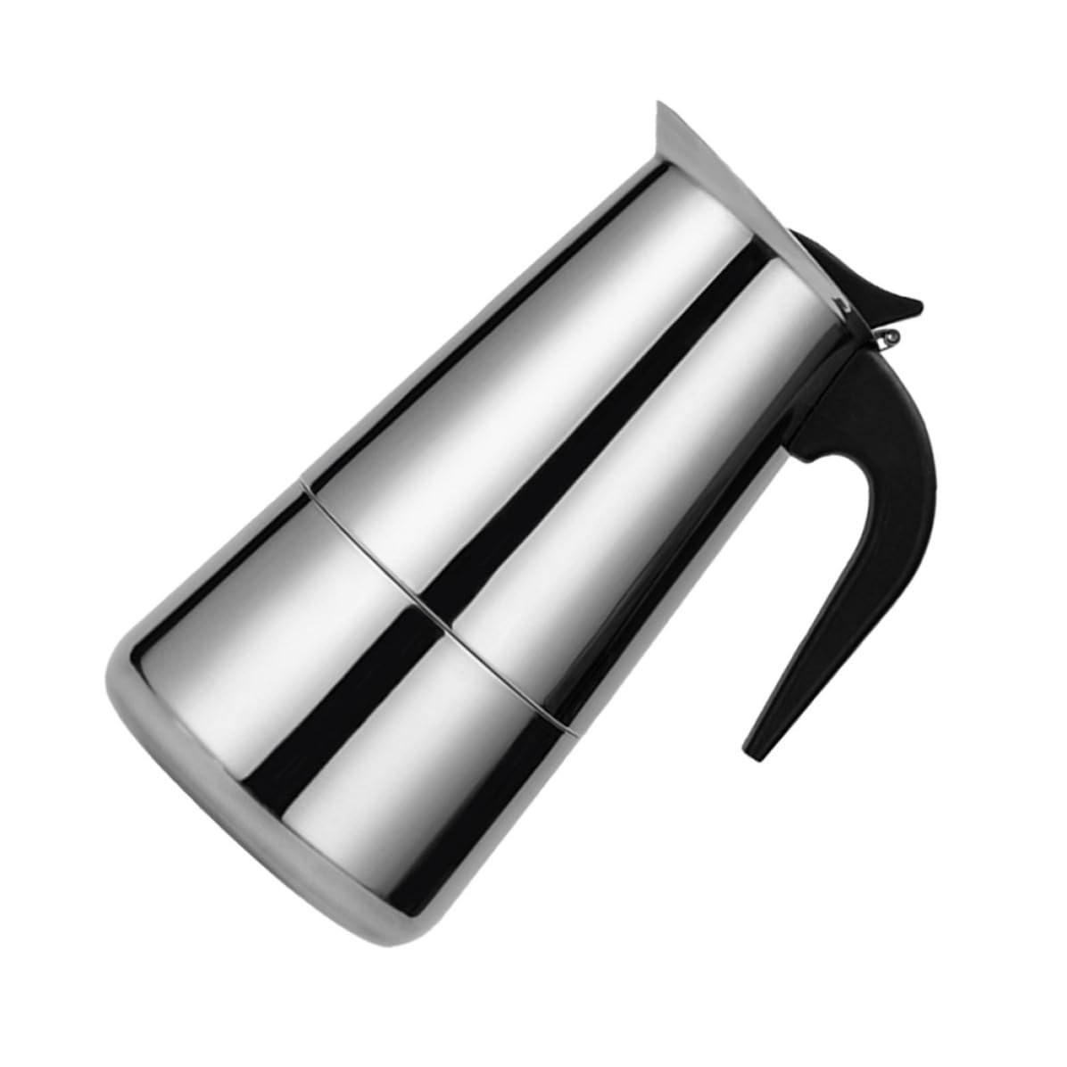 Cafetière à piston 9 tasses inox 450ml avec poignée anti-chaleur