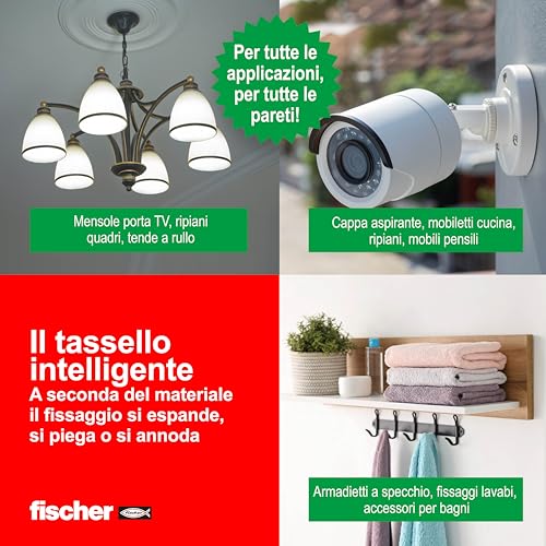 Tasselli Duopower 6 S Con Vite (100 Pz.) - 6