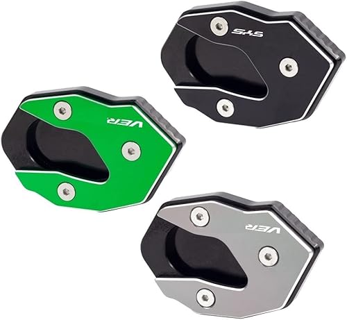 Miniatura 2 de SCUUBE Para Kawasaki para Versys 300 X300 X250 Soporte de pie de motocicleta Cubierta de soporte lateral CNC Placa de soporte Ampliadora Pad