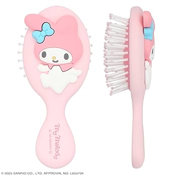 マイメロ 40th ローズラビリンス　ヘアブラシ マイメロディ ローズラビリンスデザインシリーズ - ＊めろめろ