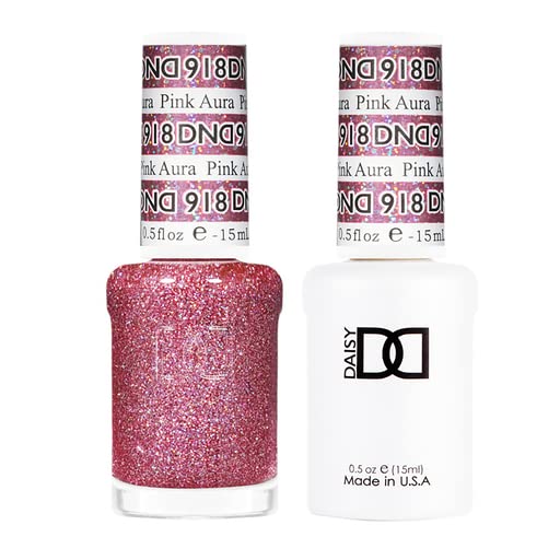 DND Gel Polish Set, Super Glitter Collection, UV/LED GelPolish and Air Dry Nail Lacquer, Matching Chip-Free Polish Duo, 0.5 Fl Oz Each