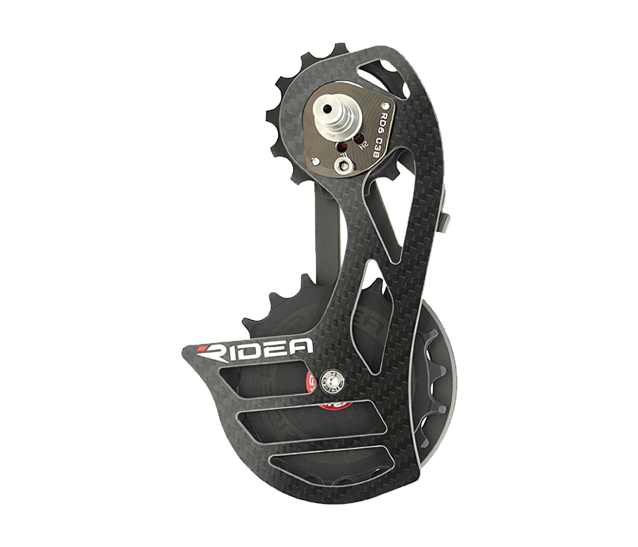 新品未使用品 RIDEA リデア RD6-C60FC-C カーボンケージ RD6-C60FC-C カーボンケージ/16T&20T/フルセラミックベアリング